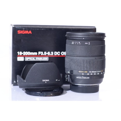 Sigma 3 18 - sigma, 3,5-6,3/18-200