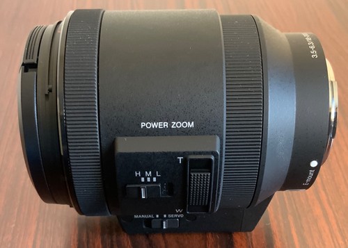 Obiettivo sony power zoom - obiettivo,
