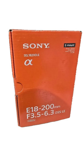 Sony 200mm sel18200 - sony, 18-200mm