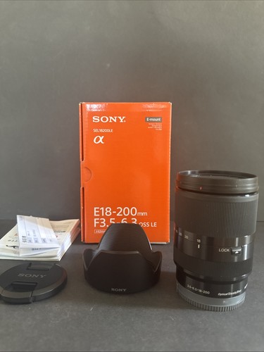 Sony 200 5 6 3 - 18-200, f