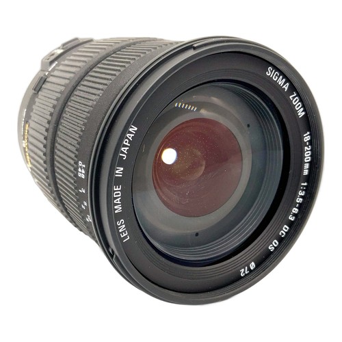 Sigma zoom 18 - sigma, 18-200mm