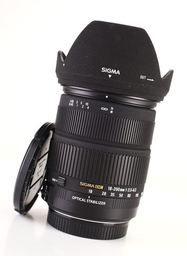 Sigma 200mm 6 - dc, 18-200mm